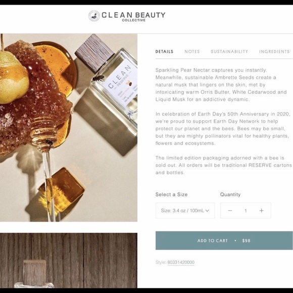 Clean Reserve Radiant Nectar 3.4 oz EdP - Picture 9 of 11